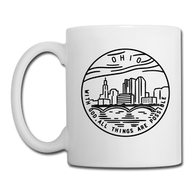 Ohio Ceramic Mug - State Design Ohio Mug