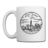 New York Ceramic Mug - State Design New York Mug