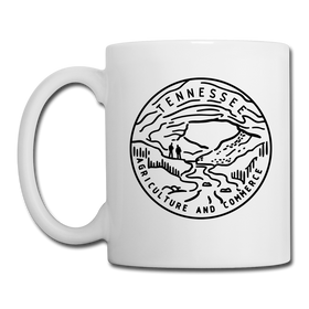 Tennessee Ceramic Mug - State Design Tennessee Mug