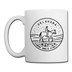 Oklahoma Camp Mug - State Design Oklahoma Mug - white