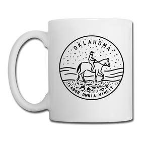 Oklahoma Ceramic Mug - State Design Oklahoma Mug