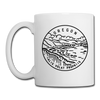 Oregon Ceramic Mug - State Design Oregon Mug