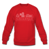 Albuquerque, New Mexico Sweatshirt - Skyline Albuquerque Crewneck Sweatshirt - red