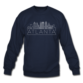 Atlanta, Georgia Sweatshirt - Skyline Atlanta Crewneck Sweatshirt