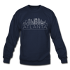 Atlanta, Georgia Sweatshirt - Skyline Atlanta Crewneck Sweatshirt
