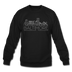 Baltimore, Maryland Sweatshirt - Skyline Baltimore Crewneck Sweatshirt - black