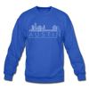 Austin, Texas Sweatshirt - Skyline Austin Crewneck Sweatshirt - royal blue