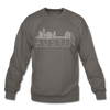 Austin, Texas Sweatshirt - Skyline Austin Crewneck Sweatshirt - asphalt gray