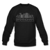 Birmingham, Alabama Sweatshirt - Skyline Birmingham Crewneck Sweatshirt - black