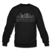 Birmingham, Alabama Sweatshirt - Skyline Birmingham Crewneck Sweatshirt - black