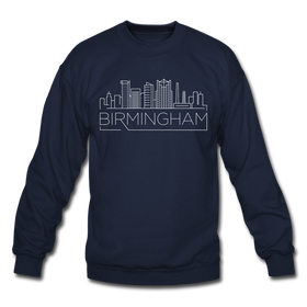 Birmingham, Alabama Sweatshirt - Skyline Birmingham Crewneck Sweatshirt