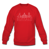 Buffalo, New York Sweatshirt - Skyline Buffalo Crewneck Sweatshirt