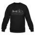 Charleston, South Carolina Sweatshirt - Skyline Charleston Crewneck Sweatshirt - black