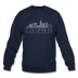 Columbus, Ohio Sweatshirt - Skyline Columbus Crewneck Sweatshirt - navy