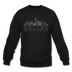 Dallas, Texas Sweatshirt - Skyline Dallas Crewneck Sweatshirt - black