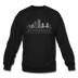 Jacksonville, Florida Sweatshirt - Skyline Jacksonville Crewneck Sweatshirt - black
