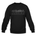 Juneau, Alaska Sweatshirt - Skyline Juneau Crewneck Sweatshirt - black