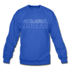 Juneau, Alaska Sweatshirt - Skyline Juneau Crewneck Sweatshirt - royal blue