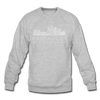 Kansas City, Missouri Sweatshirt - Skyline Kansas City Crewneck Sweatshirt - heather gray