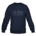 Las Vegas, Nevada Sweatshirt - Skyline Las Vegas Crewneck Sweatshirt - navy