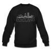 Portland, Oregon Sweatshirt - Skyline Portland Crewneck Sweatshirt - black