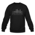 Philadelphia, Pennsylvania Sweatshirt - Skyline Philadelphia Crewneck Sweatshirt - black