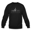 Omaha, Nebraska Sweatshirt - Skyline Omaha Crewneck Sweatshirt - black