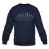 Phoenix, Arizona Sweatshirt - Skyline Phoenix Crewneck Sweatshirt - navy