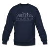Phoenix, Arizona Sweatshirt - Skyline Phoenix Crewneck Sweatshirt - navy