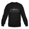 San Antonio, Texas Sweatshirt - Skyline San Antonio Crewneck Sweatshirt - black