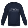 San Antonio, Texas Sweatshirt - Skyline San Antonio Crewneck Sweatshirt - navy