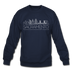 Sacramento, California Sweatshirt - Skyline Sacramento Crewneck Sweatshirt - navy