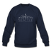 Seattle, Washington Sweatshirt - Skyline Seattle Crewneck Sweatshirt - navy