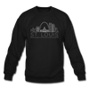St. Louis, Missouri Sweatshirt - Skyline St. Louis Crewneck Sweatshirt - black