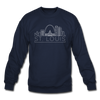 St. Louis, Missouri Sweatshirt - Skyline St. Louis Crewneck Sweatshirt - navy