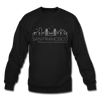 San Francisco, California Sweatshirt - Skyline San Francisco Crewneck Sweatshirt - black