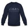 San Francisco, California Sweatshirt - Skyline San Francisco Crewneck Sweatshirt - navy