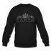 Tampa, Florida Sweatshirt - Skyline Tampa Crewneck Sweatshirt - black
