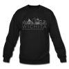 Wichita, Kansas Sweatshirt - Skyline Wichita Crewneck Sweatshirt