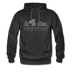 Albuquerque, New Mexico Hoodie - Skyline Albuquerque Crewneck Hooded Sweatshirt - charcoal gray