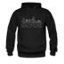 Baltimore, Maryland Hoodie - Skyline Baltimore Crewneck Hooded Sweatshirt - black