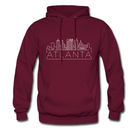 Atlanta, Georgia Hoodie - Skyline Atlanta Hooded Sweatshirt