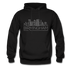 Birmingham, Alabama Hoodie - Skyline Birmingham Crewneck Hooded Sweatshirt - black