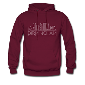Birmingham, Alabama Hoodie - Skyline Birmingham Hooded Sweatshirt