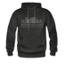 Birmingham, Alabama Hoodie - Skyline Birmingham Crewneck Hooded Sweatshirt - charcoal gray