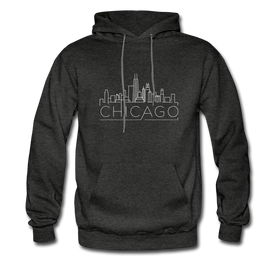 Chicago, Illinois Hoodie - Skyline Chicago Hooded Sweatshirt