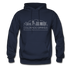 Colorado Springs, Colorado Hoodie - Skyline Colorado Springs Crewneck Hooded Sweatshirt - navy
