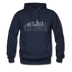 Columbus, Ohio Hoodie - Skyline Columbus Crewneck Hooded Sweatshirt - navy