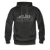 Columbus, Ohio Hoodie - Skyline Columbus Crewneck Hooded Sweatshirt - charcoal gray