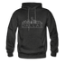 Dallas, Texas Hoodie - Skyline Dallas Crewneck Hooded Sweatshirt - charcoal gray